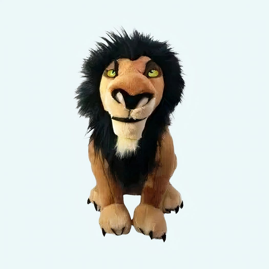 Scar Knuffel The Lion King Disney Zachte Zijdeachtige Stof De Knuffel