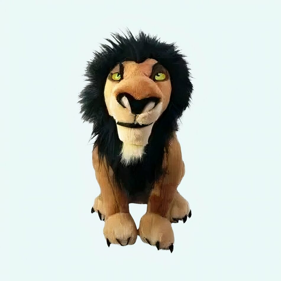 Scar Knuffel The Lion King Disney Zachte Zijdeachtige Stof De Knuffel