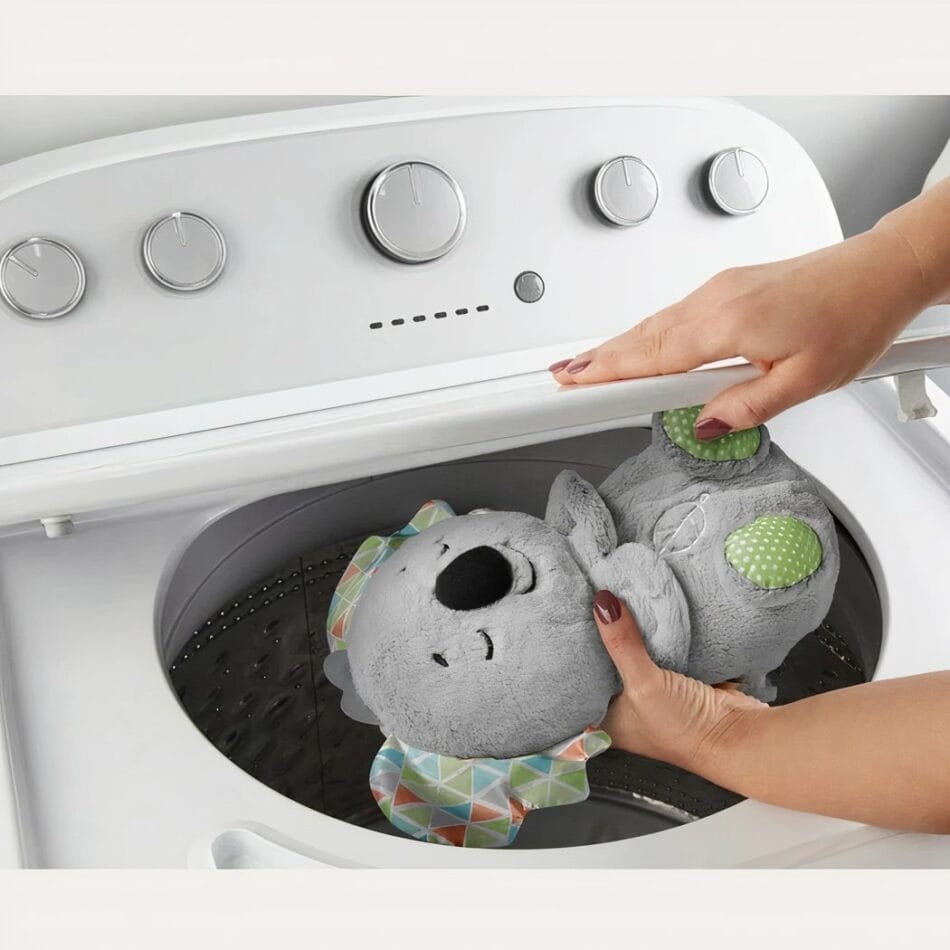 Schattige Ademende Koala Knuffel Met Kalmerende Ademhaling Nabootst De Knuffel