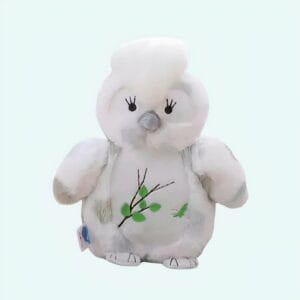 Schattige Hondenknuffel Met Zachte Vulling En Lachend Gezicht De Knuffel