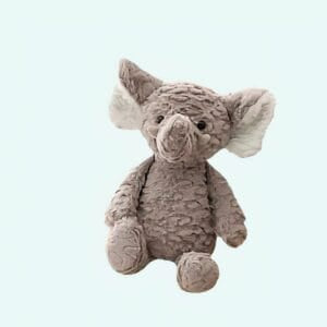 Schattige Hondenknuffel Met Zachte Vulling En Lachend Gezicht De Knuffel