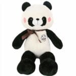 Schattige Reuzen Panda Knuffel Met Fluweelachtige Vacht De Knuffel