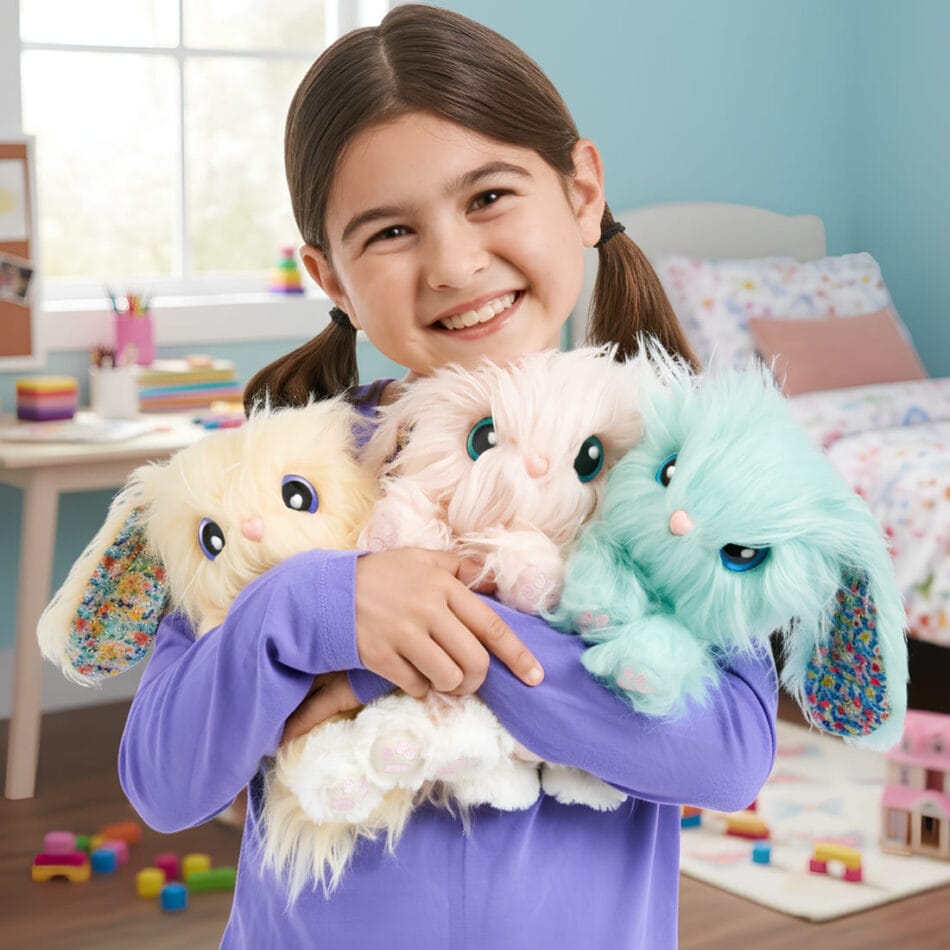 Scruff A Luvs Knuffel Konijn Surprise Interactieve Ontdekking De Knuffel