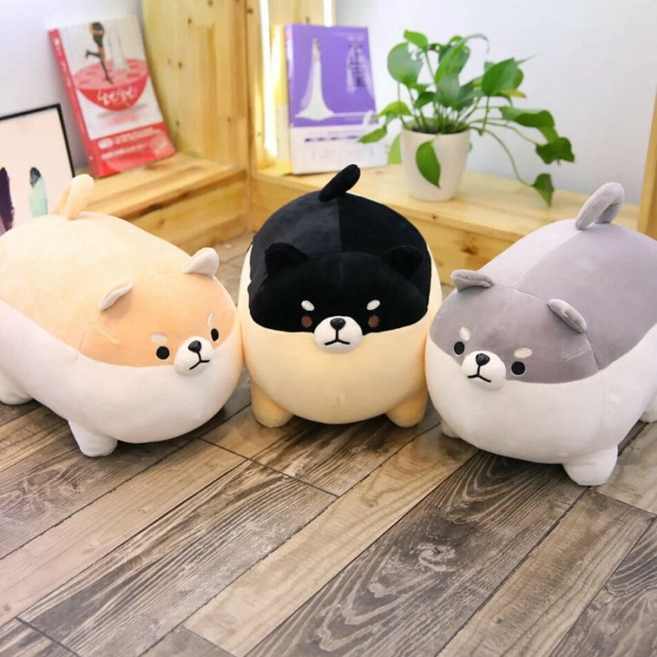 Shiba Inu Kussen Knuffel Ultra Zacht Decoratief Slaapmaatje De Knuffel