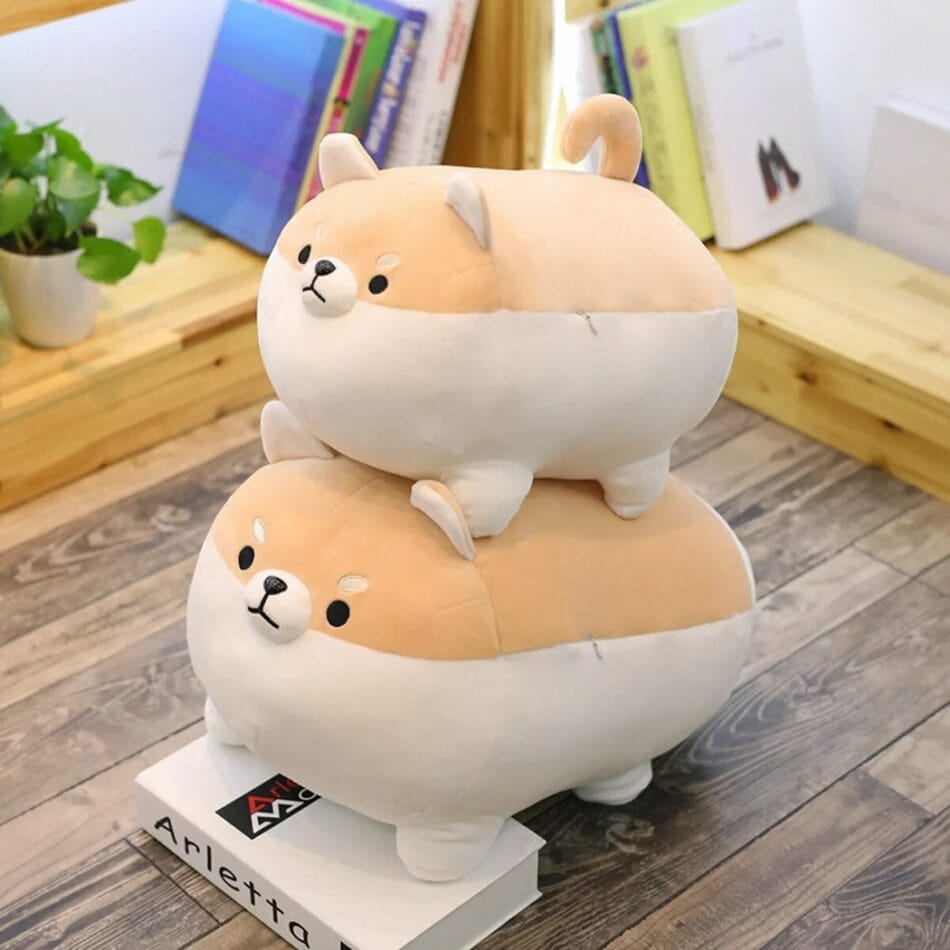 Shiba Inu Kussen Knuffel Ultra Zacht Decoratief Slaapmaatje De Knuffel