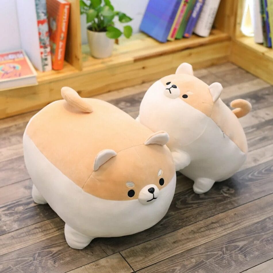 Shiba Inu Kussen Knuffel Ultra Zacht Decoratief Slaapmaatje De Knuffel