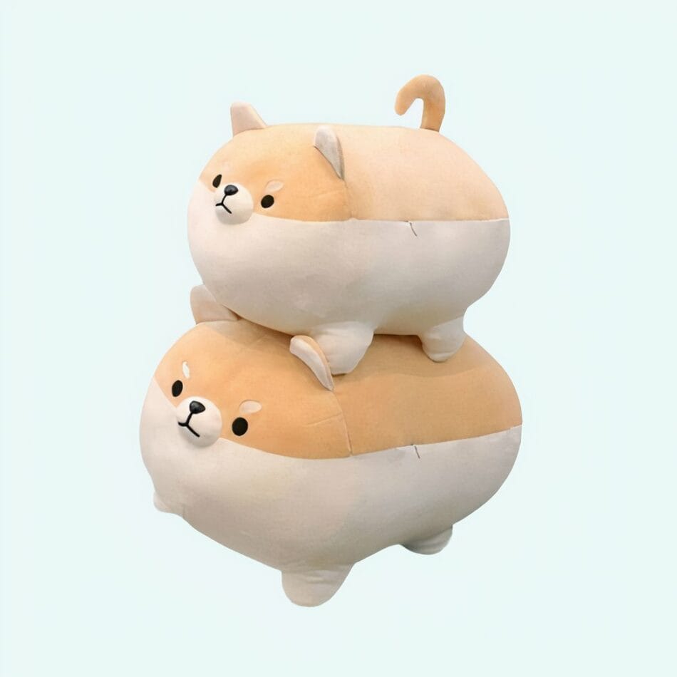 Shiba Inu Kussen Knuffel Ultra Zacht Decoratief Slaapmaatje De Knuffel