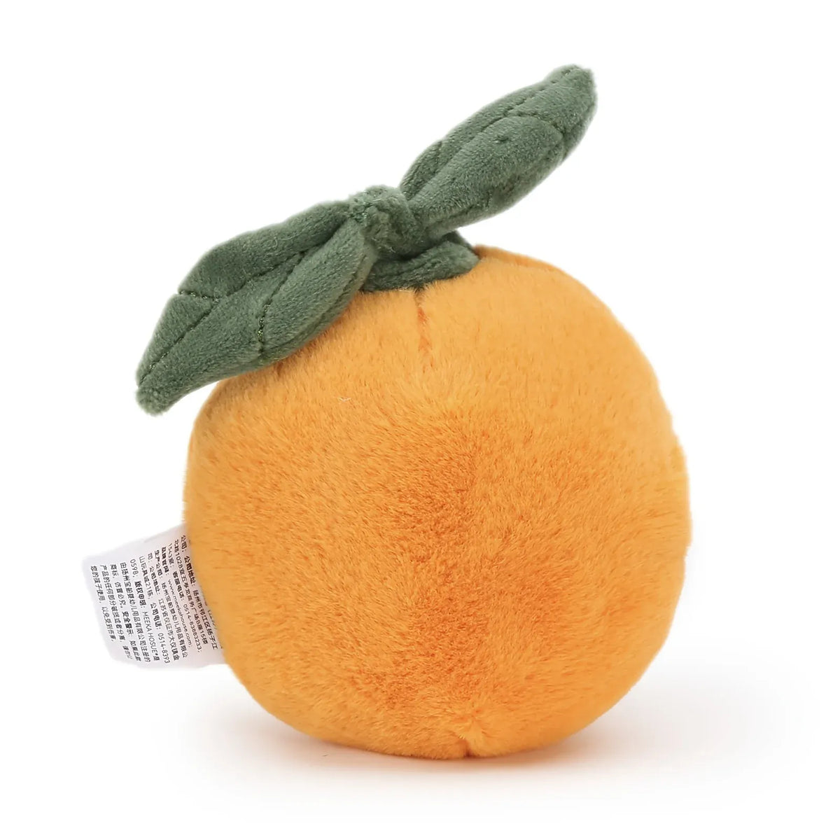 Sinaasappel Knuffel 10 cm | Zacht Fruit Knuffeltje De Knuffel