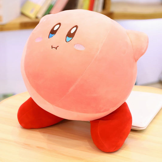 Skattig Knuffel Kirby Hoofd Omhoog 35 Cm Pluche De Knuffel 10cm