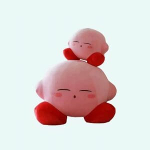 Skattig Knuffel Kirby Hoofd Omhoog 35 Cm Pluche De Knuffel