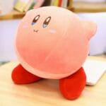 Skattig Knuffel Kirby Hoofd Omhoog 35 Cm Pluche De Knuffel