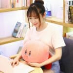 Skattig Knuffel Kirby Hoofd Omhoog 35 Cm Pluche De Knuffel