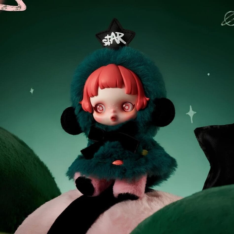Skullpanda Blind Box Knuffel Winter Symphony Sneeuwwereld De Knuffel