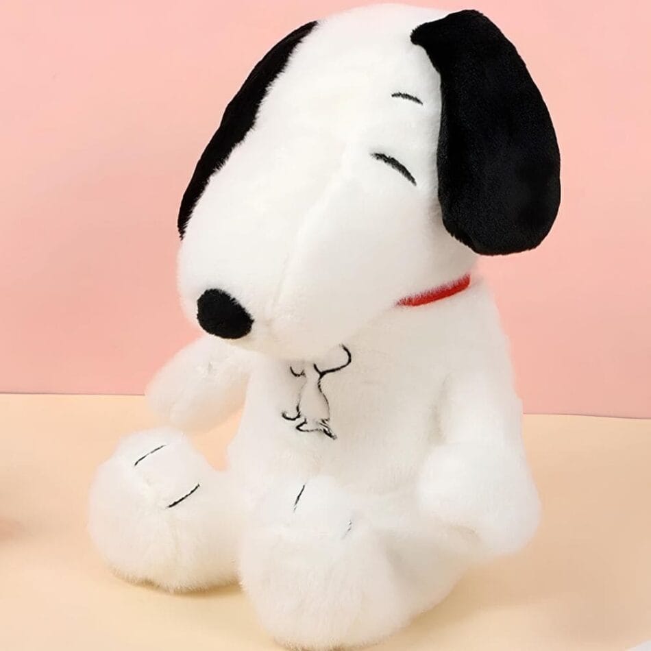 Snoopy Ademend Knuffel Met Nachtlampje En Rustig Licht De Knuffel