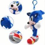 Sonic Knuffel Sleutelhanger 18 cm Pluche Egel De Knuffel