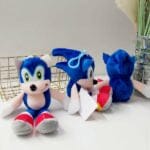 Sonic Knuffel Sleutelhanger 18 cm Pluche Egel De Knuffel