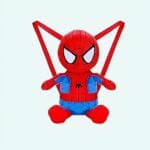 Spiderman Knuffel Rugzak Pluche Schooltas voor Kinderen De Knuffel