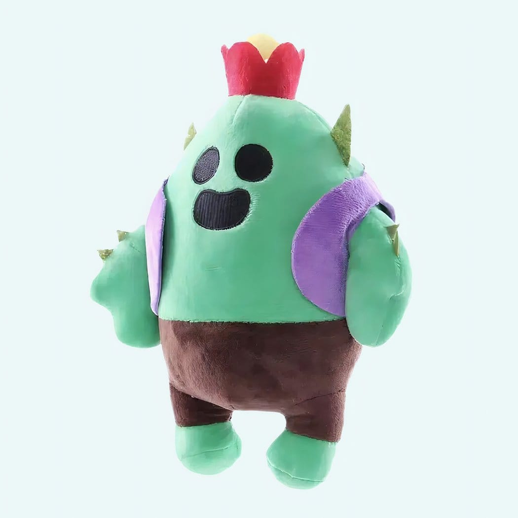 Spike Brawl Stars Knuffel Zachte Pluche Authentiek Spike Figuur De Knuffel