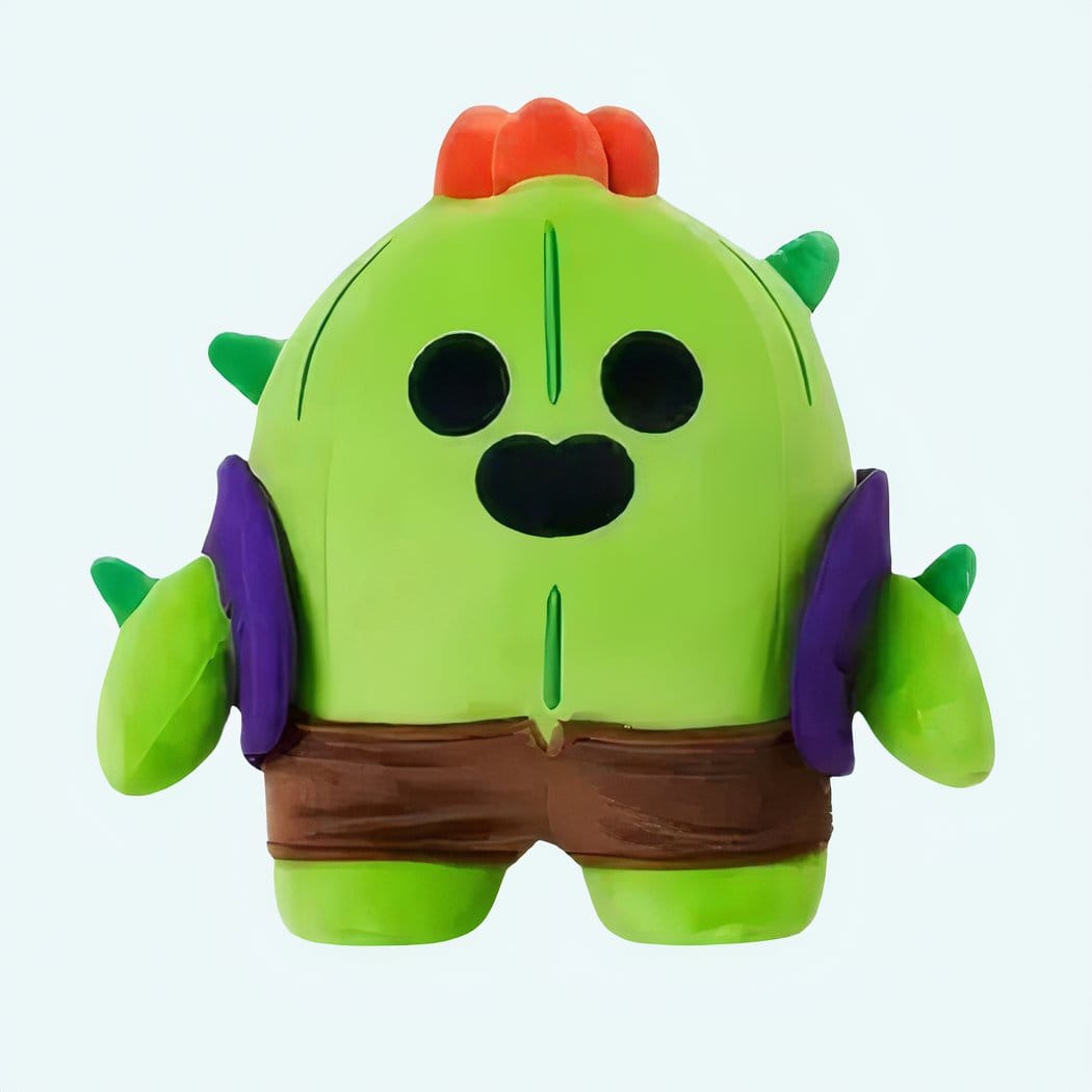 Spike Knuffel Brawl Stars Officiële 25 cm De Knuffel