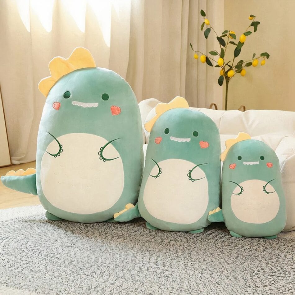Squishmallow Dinosaurus Knuffel Superzacht Voor Kinderen De Knuffel