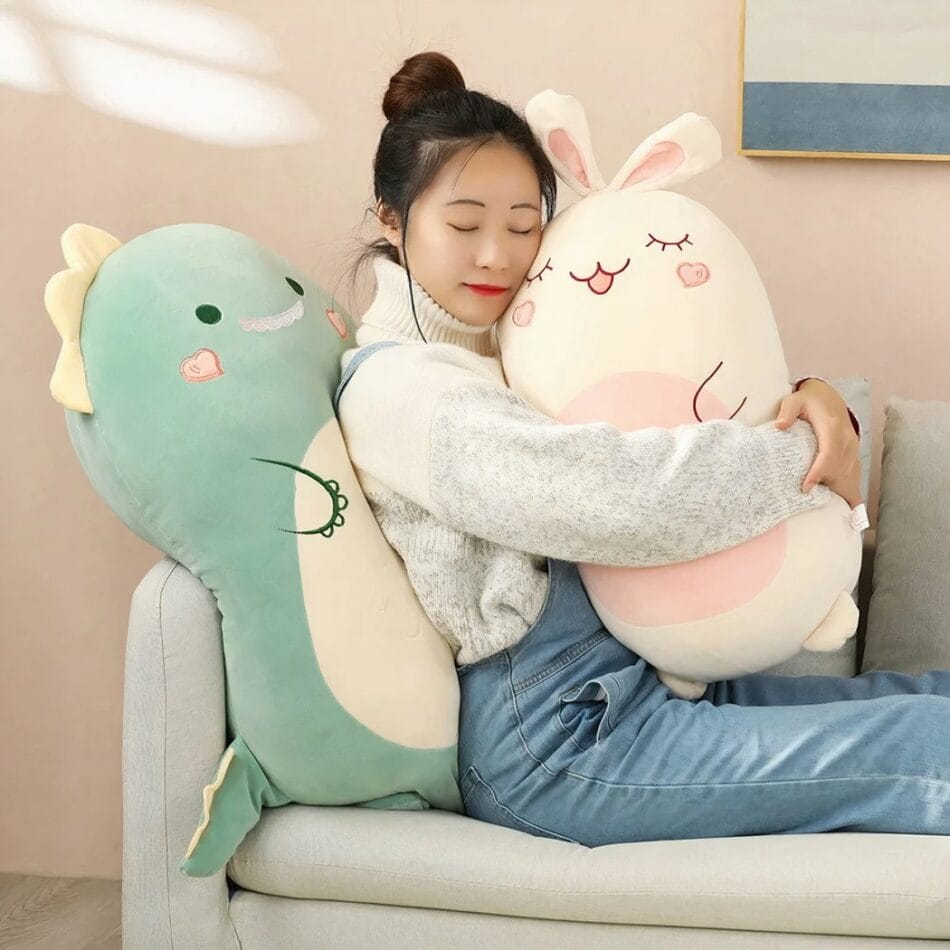Squishmallow Dinosaurus Knuffel Superzacht Voor Kinderen De Knuffel