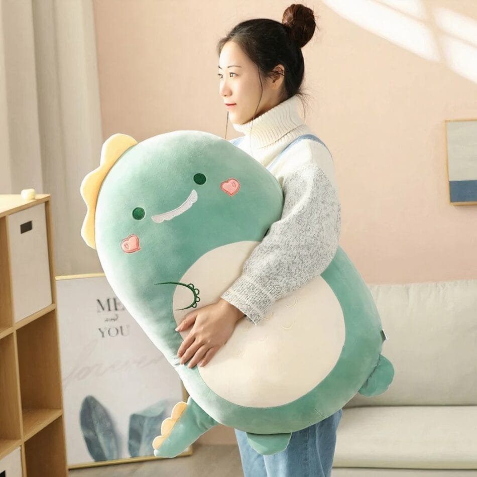 Squishmallow Dinosaurus Knuffel Superzacht Voor Kinderen De Knuffel