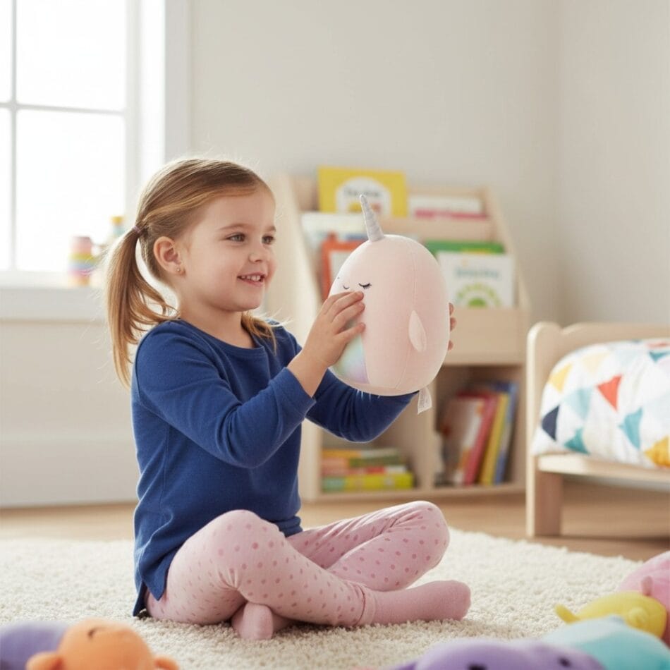 Squishmallow Eenhoorn Knuffel 20 cm Ultra Zacht De Knuffel