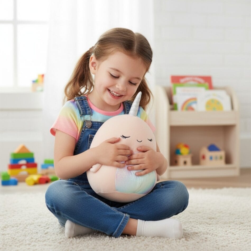 Squishmallow Eenhoorn Knuffel 20 cm Ultra Zacht De Knuffel
