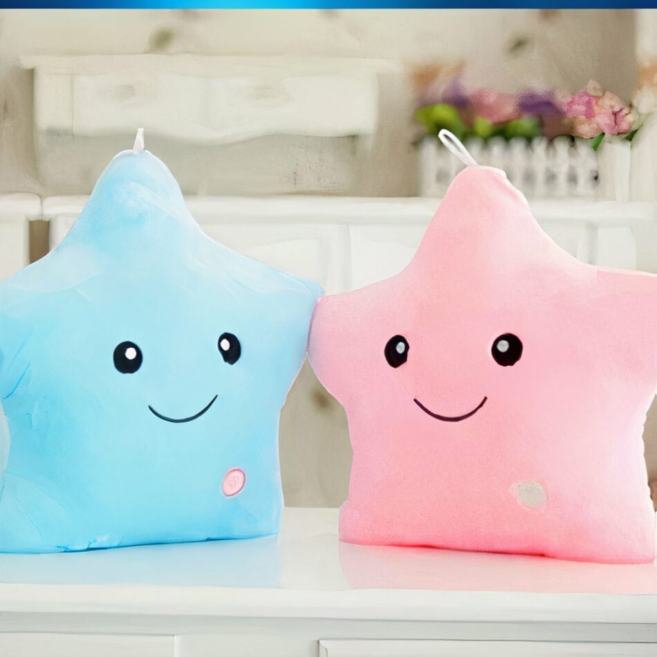 Stervormig Nachtlampje Knuffel Lichtgevende Slaapknuffel Voor Kinderen De Knuffel