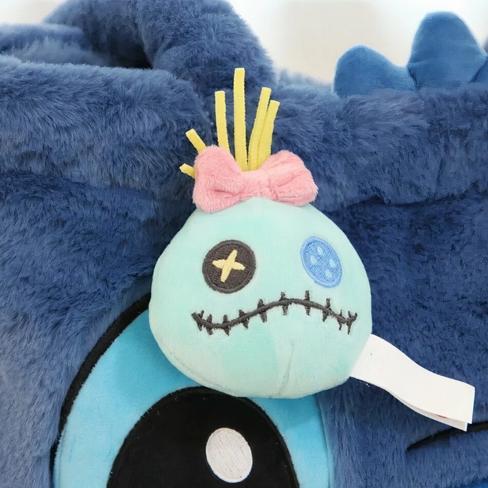 Stitch Hoofd Knuffelsac Groot Zacht Praktisch Disney Ontwerp De Knuffel