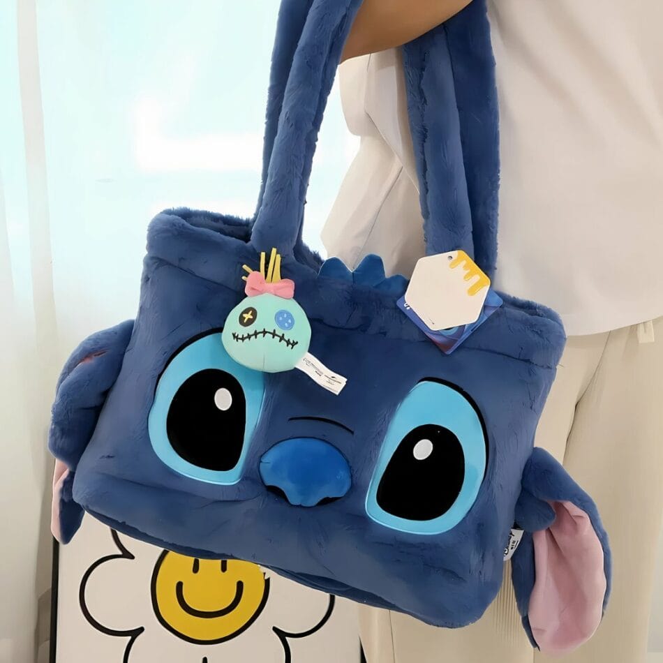 Stitch Hoofd Knuffelsac Groot Zacht Praktisch Disney Ontwerp De Knuffel