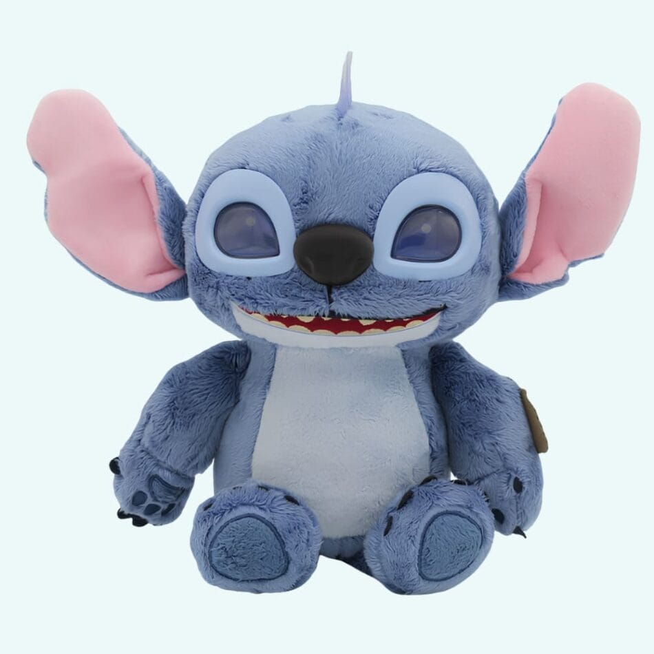 Stitch Interactieve Knuffel met LED Ogen en Emoties De Knuffel