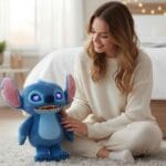 Stitch Interactieve Knuffel met LED Ogen en Emoties De Knuffel