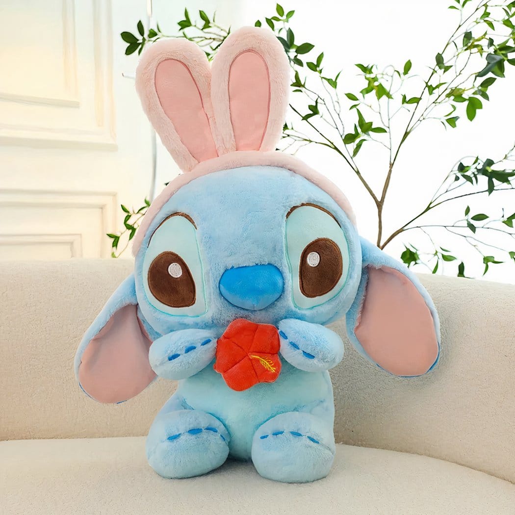 Stitch Knuffel Met Konijnenoortjes 40 Cm Disney De Knuffel stitch