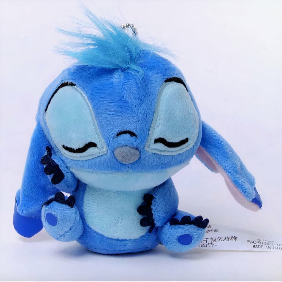 Stitch Knuffel Sleutelhanger Met Flocking Top De Knuffel