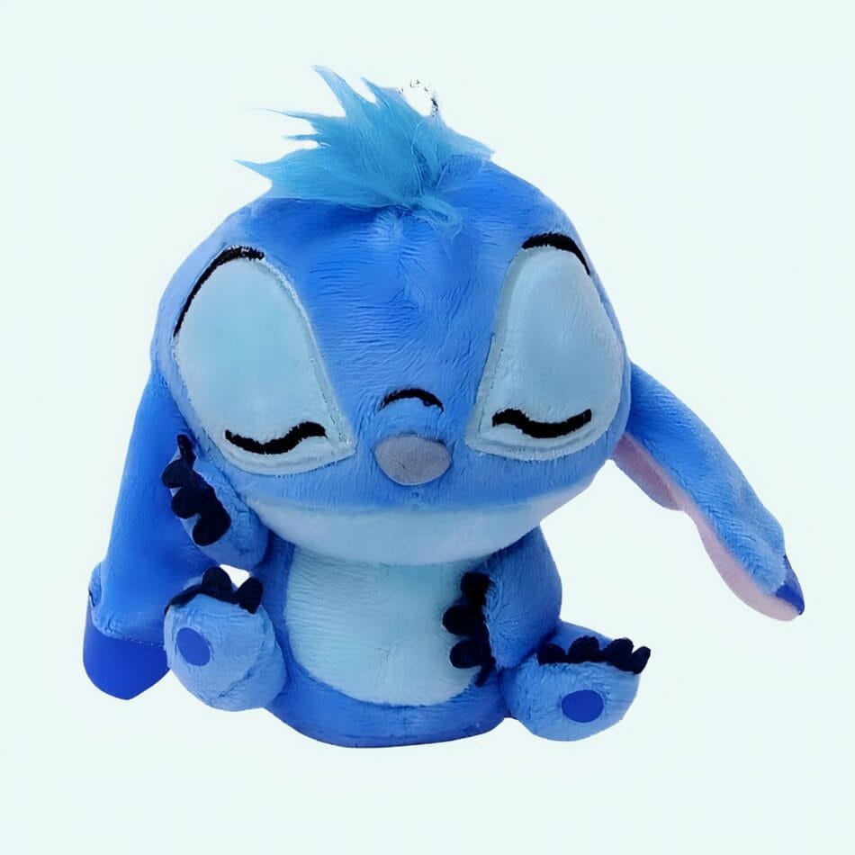 Stitch Knuffel Sleutelhanger Met Flocking Top De Knuffel