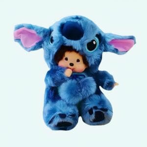 Stitch Rugzak in Knuffelvorm Transformeerbaar Disney De Knuffel