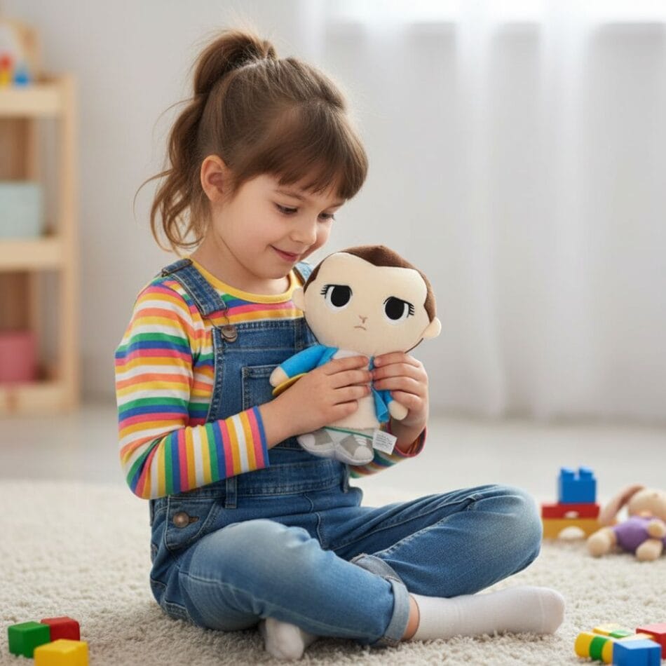Stranger Things Eleven Stijl Kawaii Knuffel De Knuffel