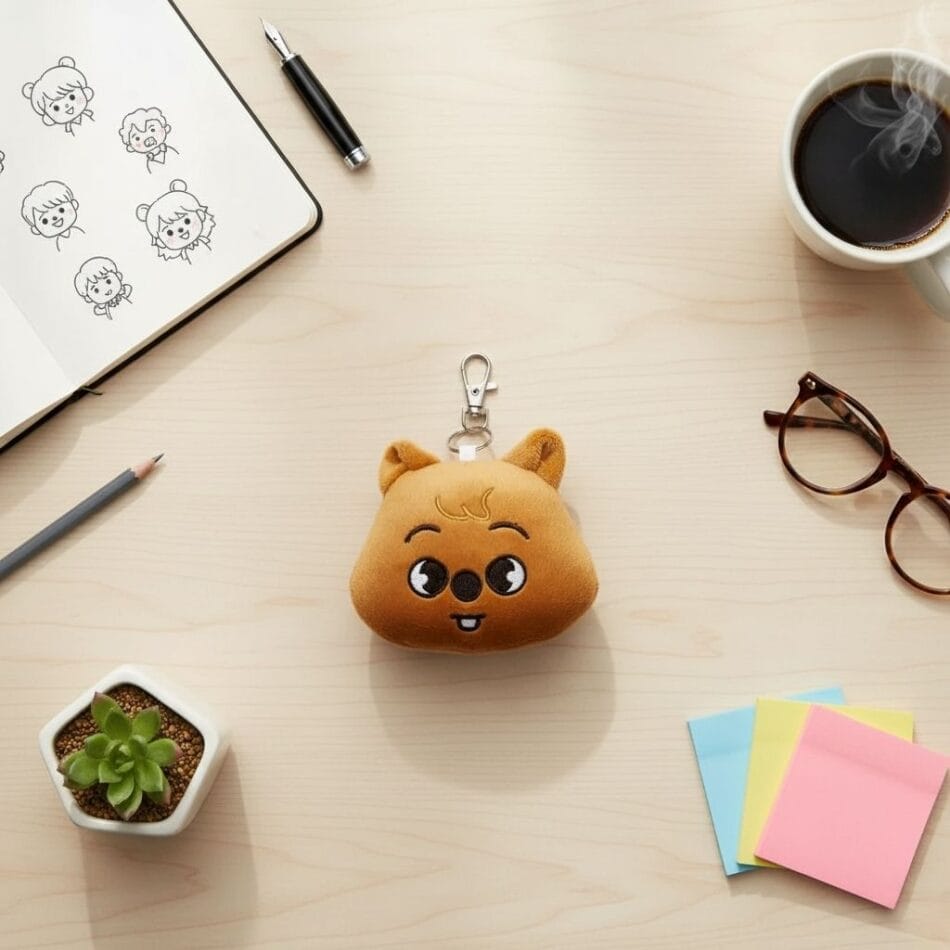 Stray Kids Han Knuffel Sleutelhanger Quokka Met Ultra Zachte Vacht De Knuffel