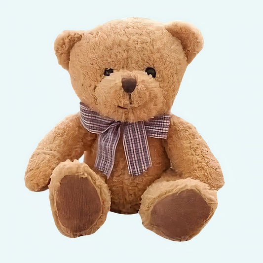 Superzachte Teddybeer van Polaire Stof Knuffelvriend Reizen De Knuffel 35cm