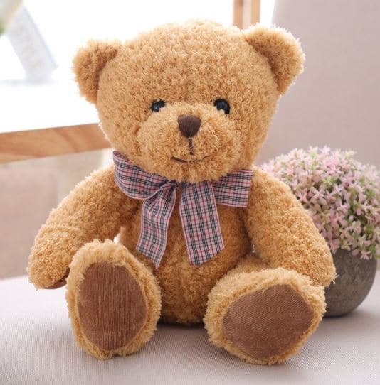 Superzachte Teddybeer van Polaire Stof Knuffelvriend Reizen De Knuffel