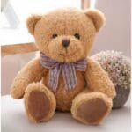 Superzachte Teddybeer van Polaire Stof Knuffelvriend Reizen De Knuffel