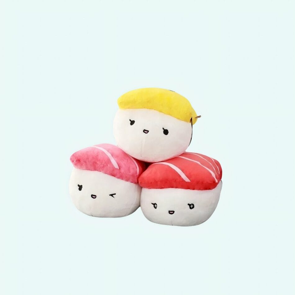 Sushi Knuffel Kussen Zacht en Schattig Kawaii Pluche De Knuffel