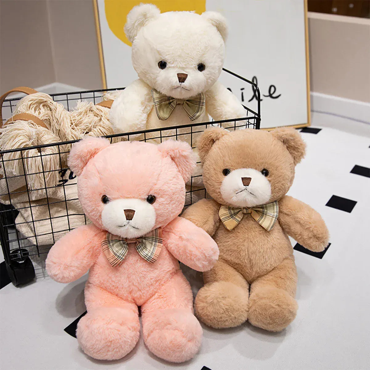 Teddybeer Knuffel | Zachte Pluche Beer Cadeau De Knuffel
