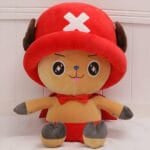 Tony Chopper Knuffel One Piece Zittende Rode 70 cm De Knuffel