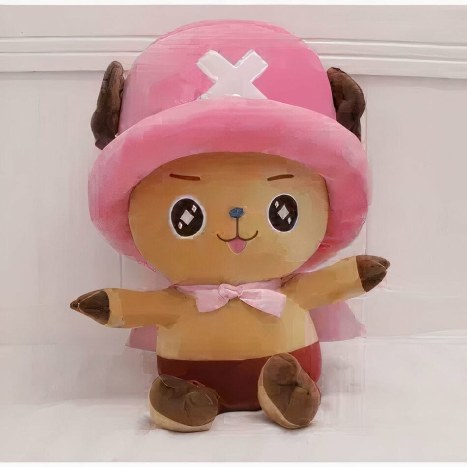 Tony Chopper One Piece Knuffel Roze 70 cm De Knuffel