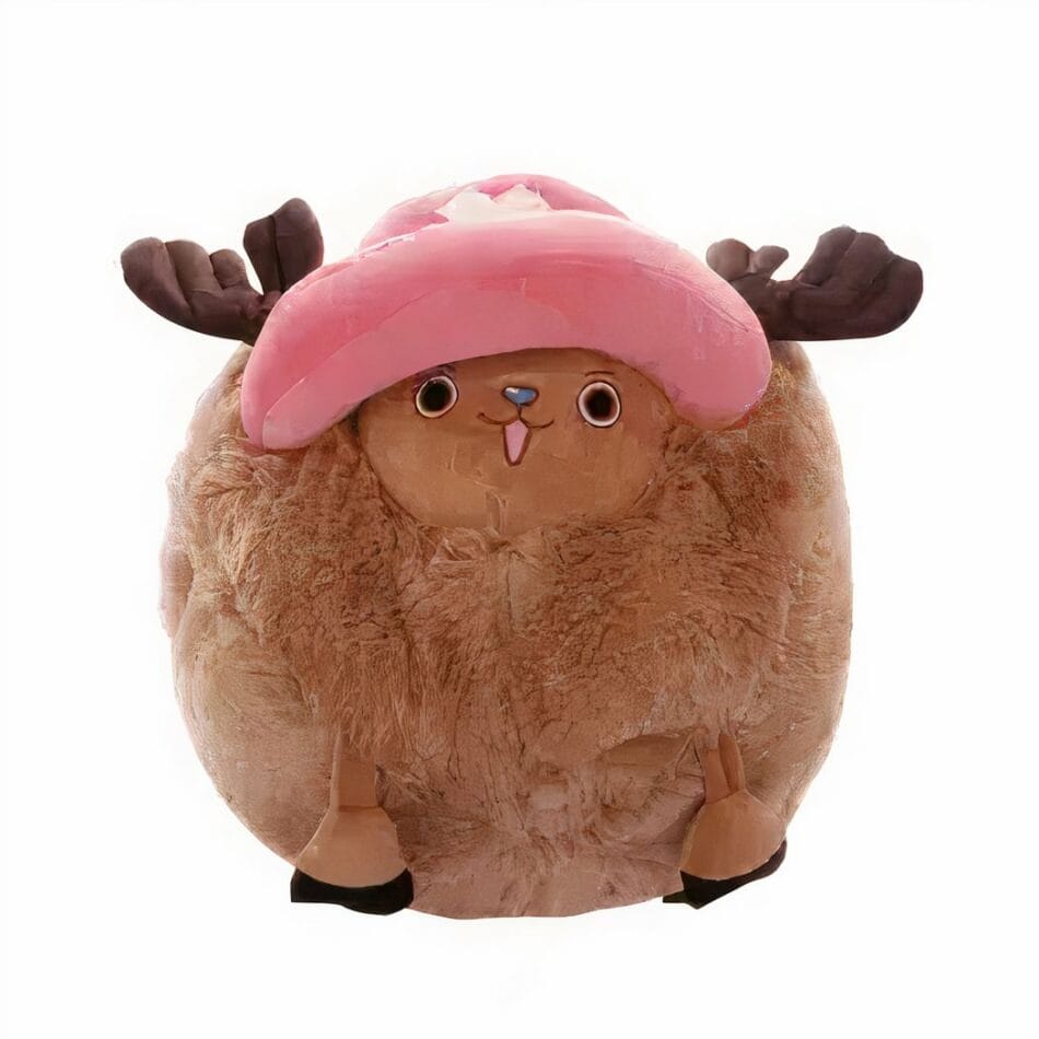Tony Tony Chopper One Piece Knuffel Balvorm Roze De Knuffel