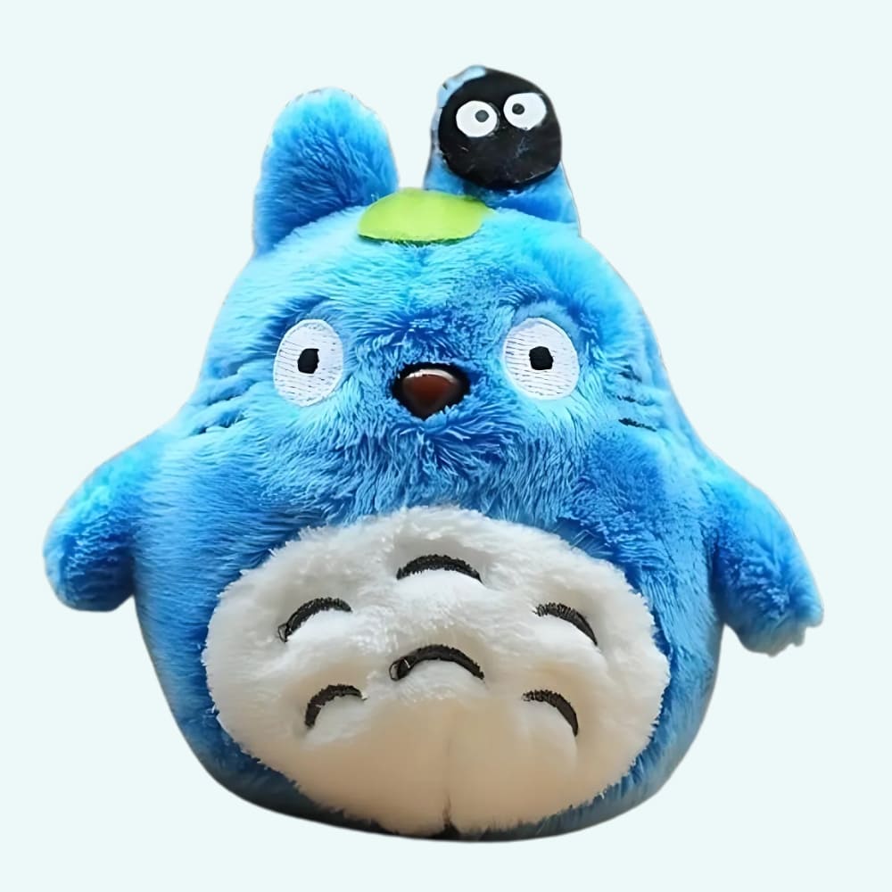 Totoro Knuffel Sleutelhanger Blauw Studio Ghibli 10 cm De Knuffel