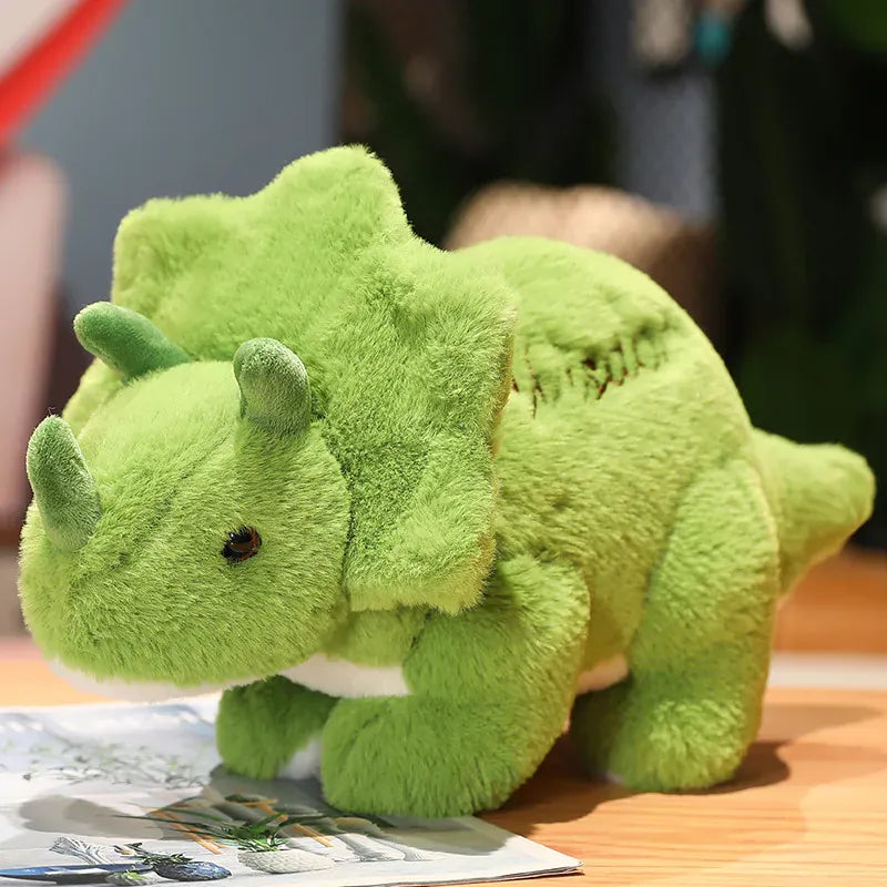 Triceratops Knuffel | Zachte Pluche Dinosaurus De Knuffel Model A