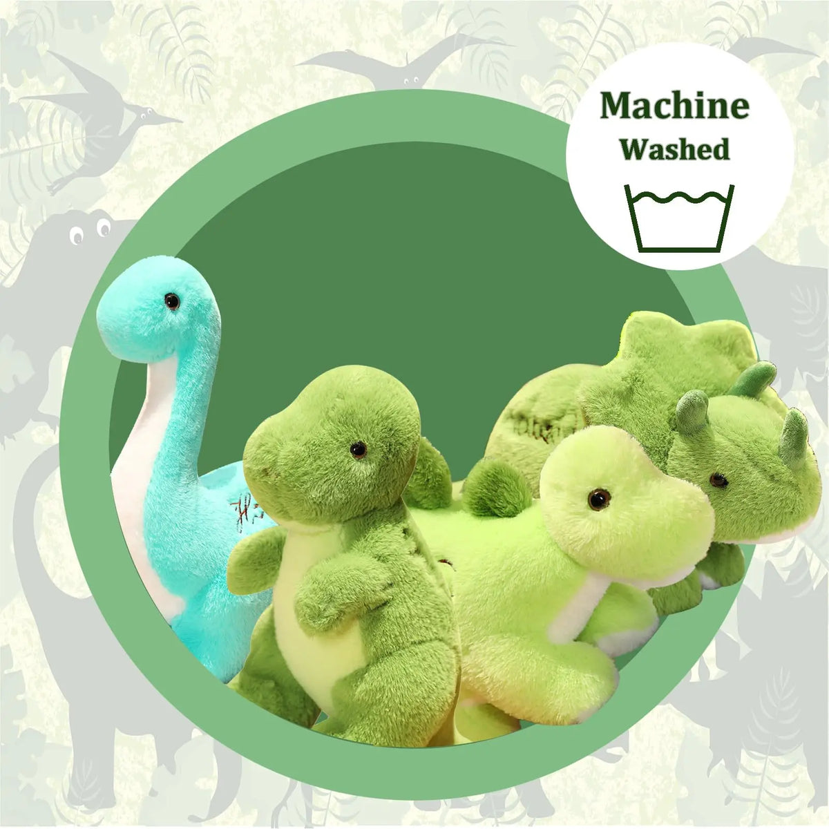 Triceratops Knuffel | Zachte Pluche Dinosaurus De Knuffel